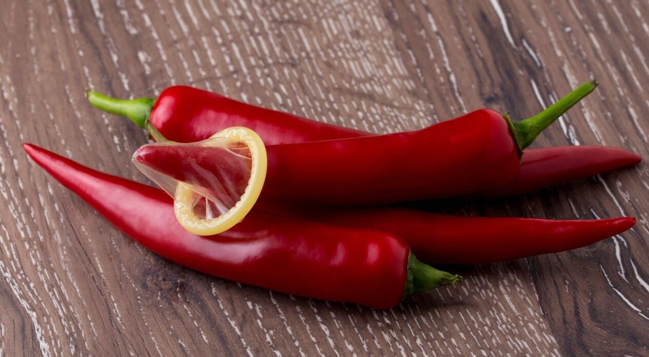 A pimenta malagueta aumenta os níveis de testosterona no corpo do homem e melhora a potência